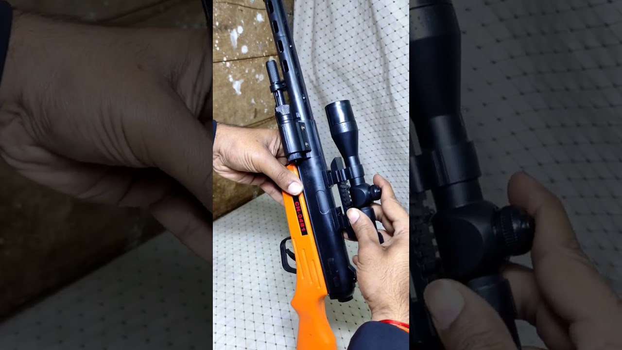M40 Sniper commando BB bullets gun || one min unboxing and testing||