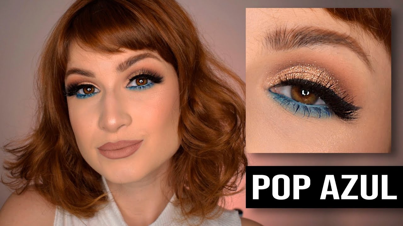 Make Azul + Dourado | Frá Pinho