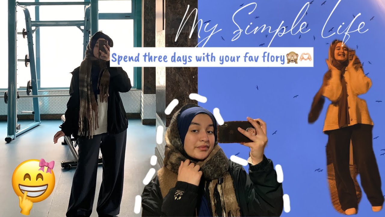 Vlog8:My Simple Life Lately🥥|Gym, Getting Ready & Grandparents’ Home”✨ (و اخيييرا فلوق فالحي😝)