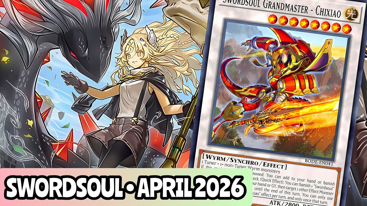 1 МЕСТО! Обзор колоды Swordsoul! Апрель 2026!