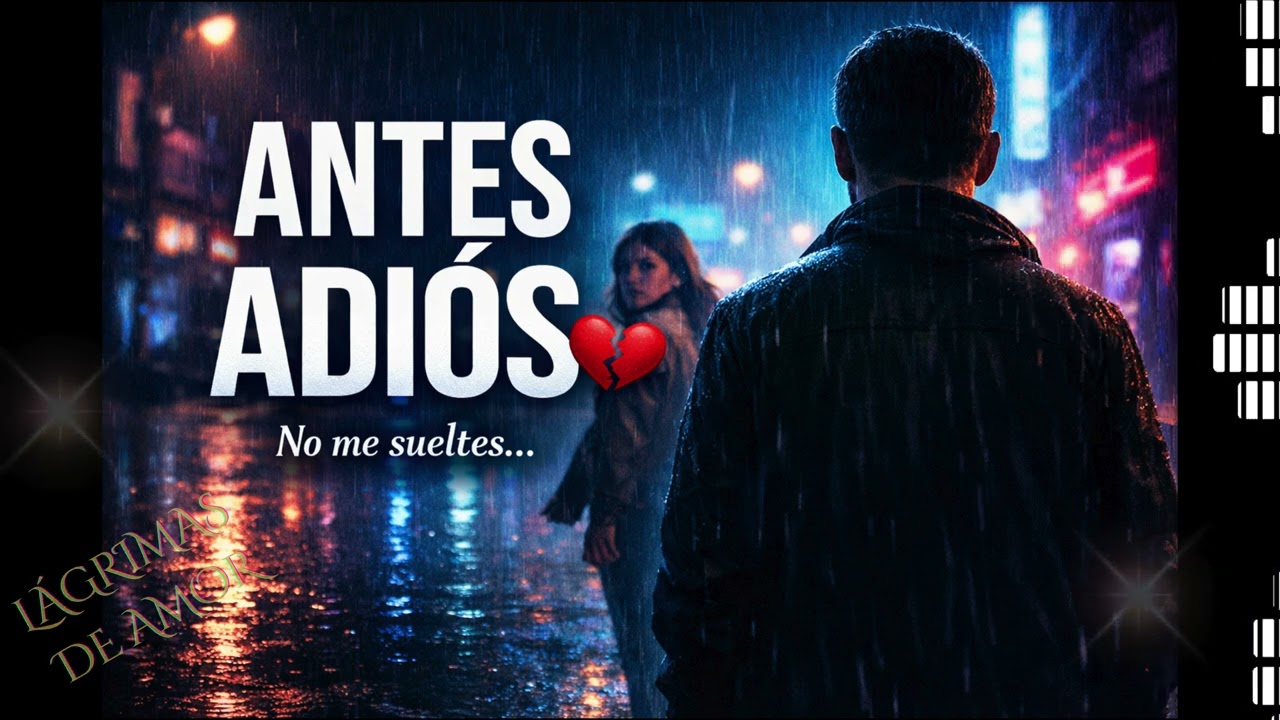 Antes de Decir Adiós 💔 | Te Lo Tenía Que Decir (Balada Dolida)