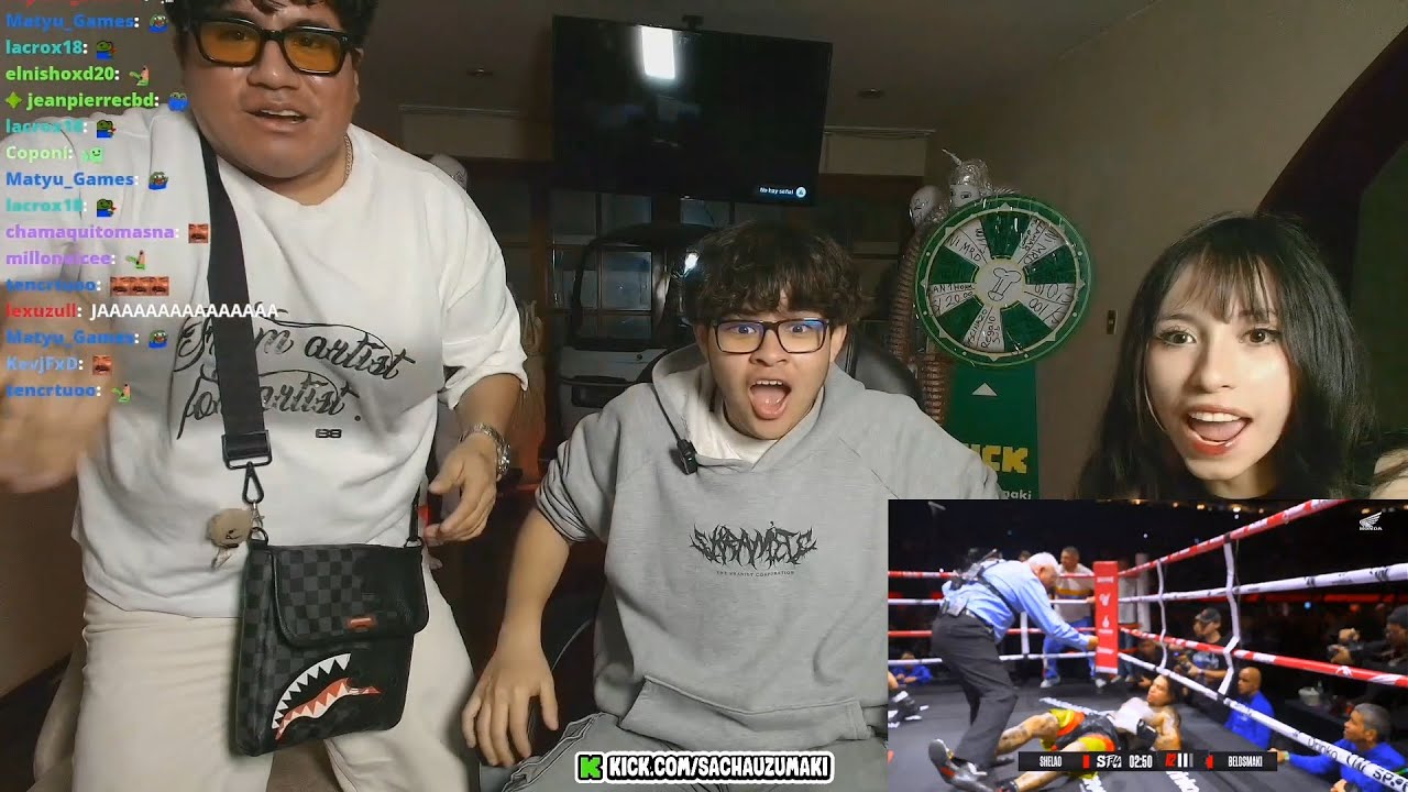 SACHA, EMET Y SIDERAL REACCIONAN A LA PELEA DE SHELAO VS VELOSMAKI