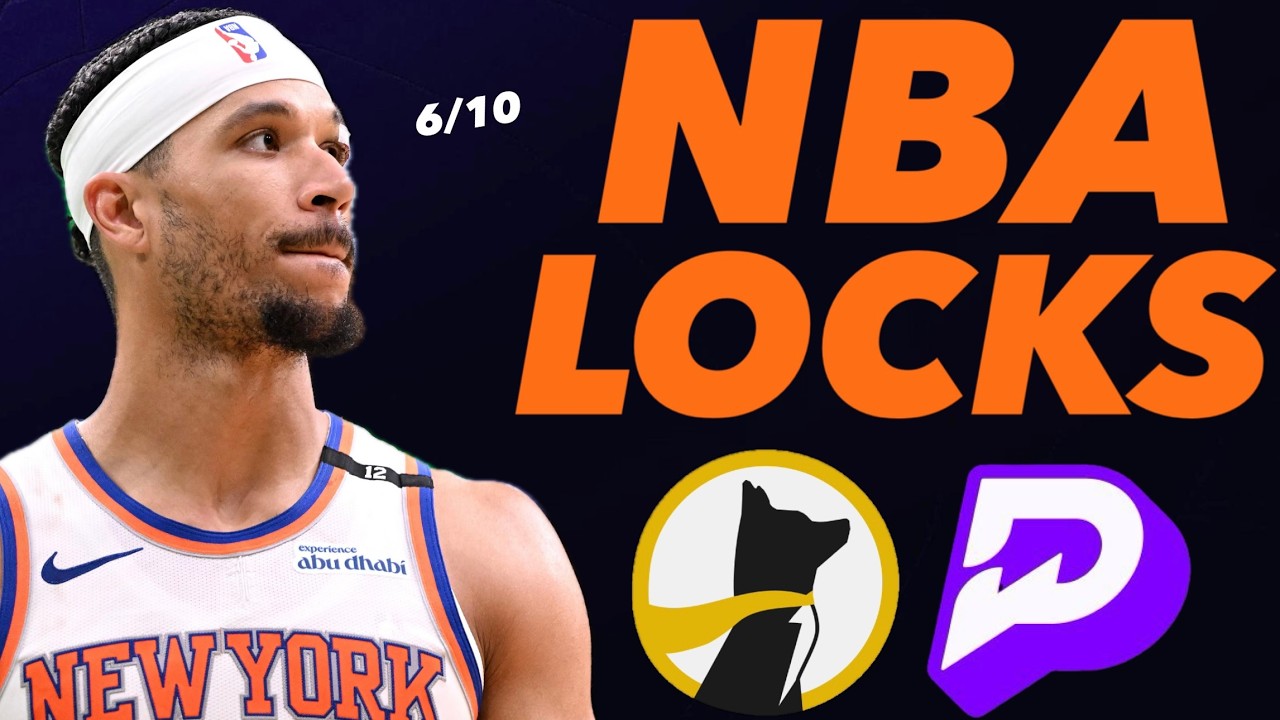 PRIZEPICKS NBA FINALS MONDAY 6/10/26 - FREE PICKS!!!  (CRAZY PAYOUT!!!) - BEST PLAYER PROPS - TODAY