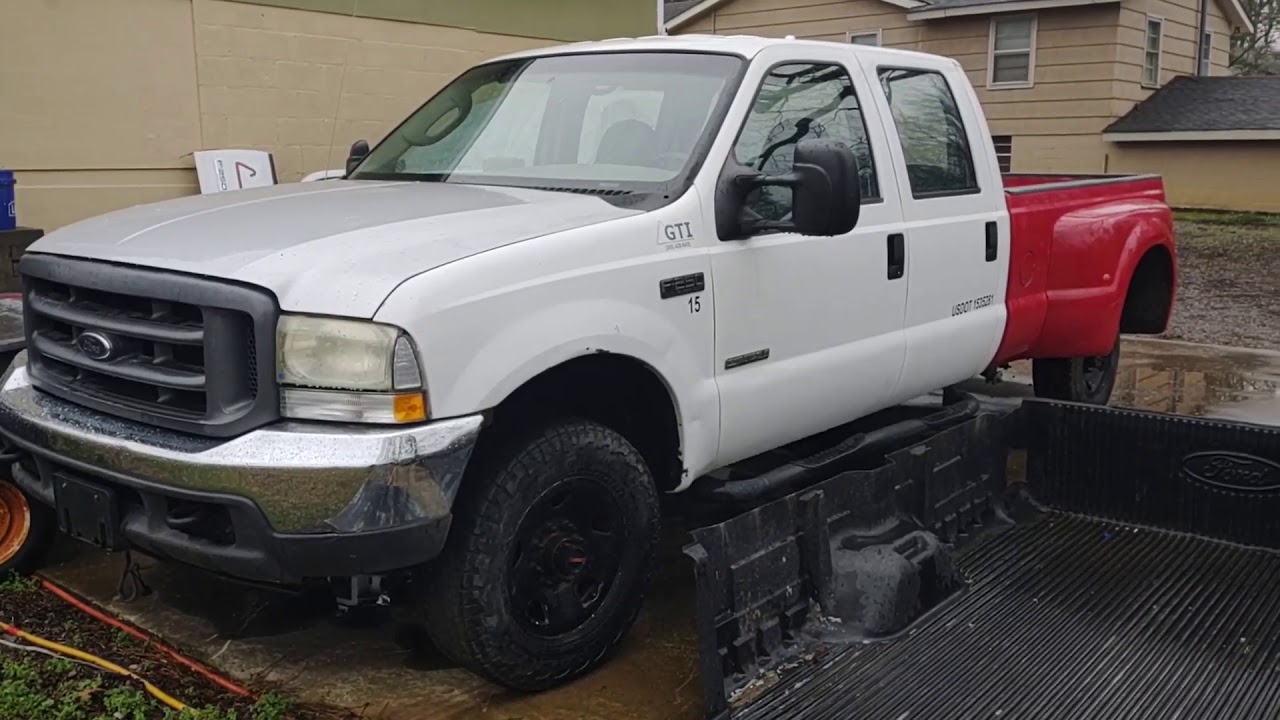 FORD 2004 F350 SRW TO DRW