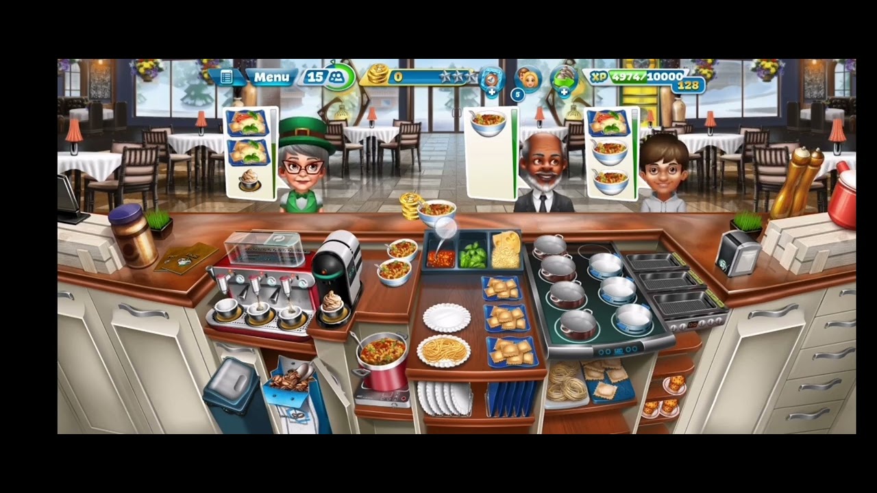 Cooking Fever | Daily Challenges in Italian Buffet 🇮🇹 | 3 Stars & 1k Coins Earned!