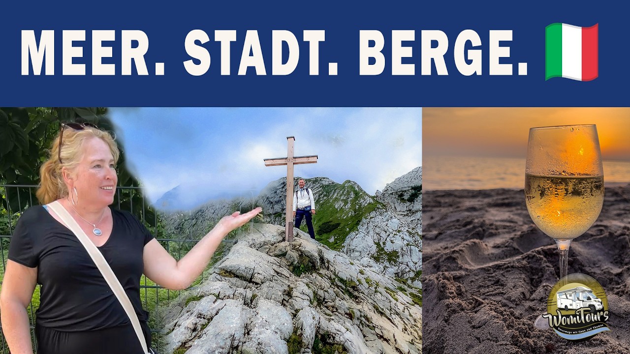 Nach Italien mit dem Wohnmobil: Meer, Stadt und Berge - alles in einer entspannten Tour