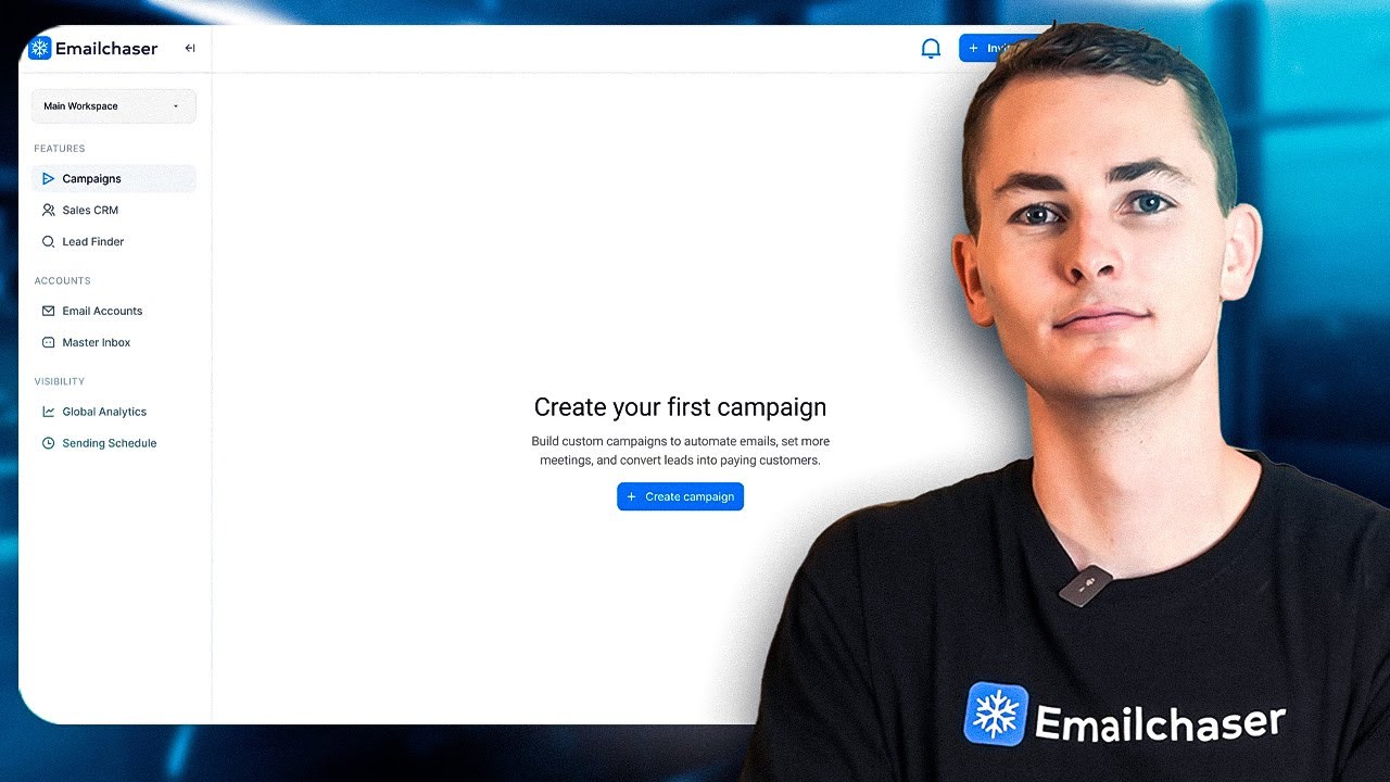 Emailchaser Review & Demo 2025 | Founder Walkthrough