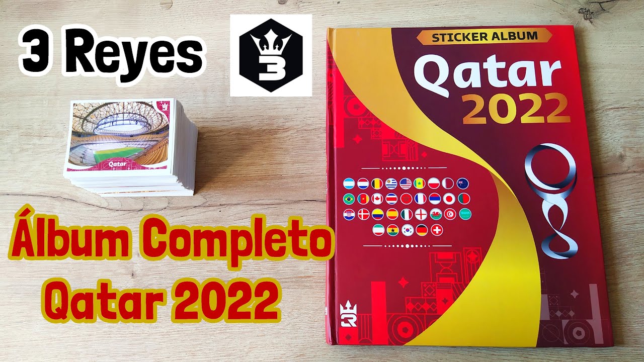 MUNDIAL QATAR 2022 - ÁLBUM 3 REYES COMPLETO