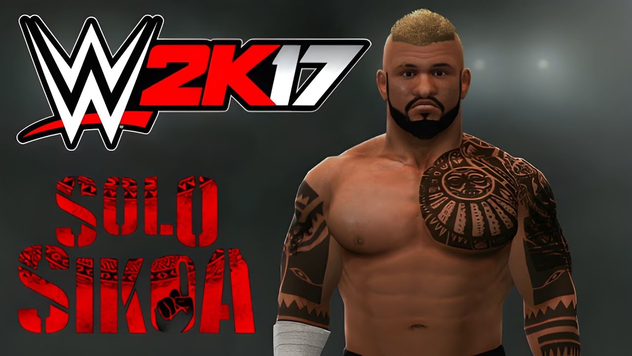 WWE 2K17: Solo Sikoa (MFT's) Caw Formula (Xbox 360 & PS3)
