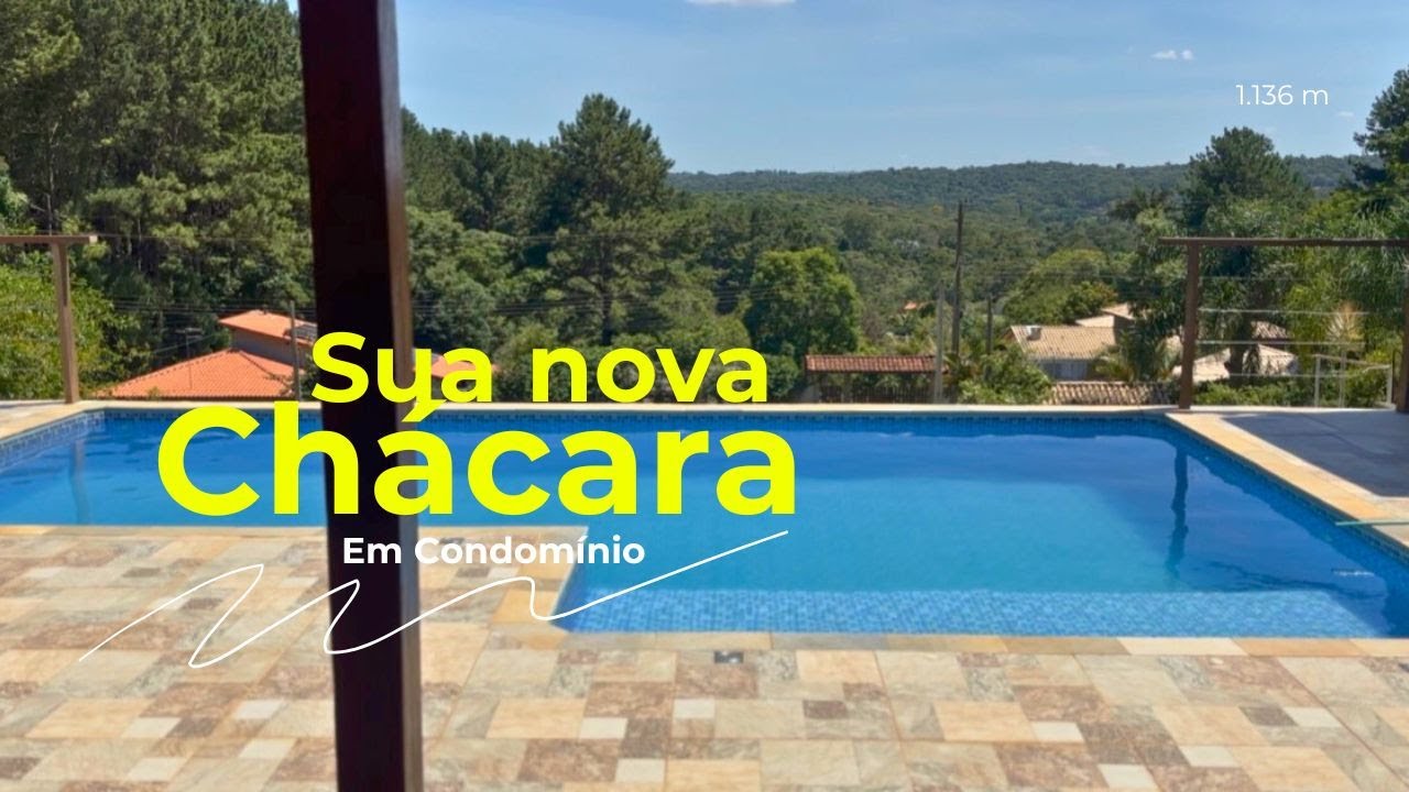 Vista de Tirar o Fôlego! Chácara em Condomínio Fechado Próximo ao Centro por apenas 799 mil