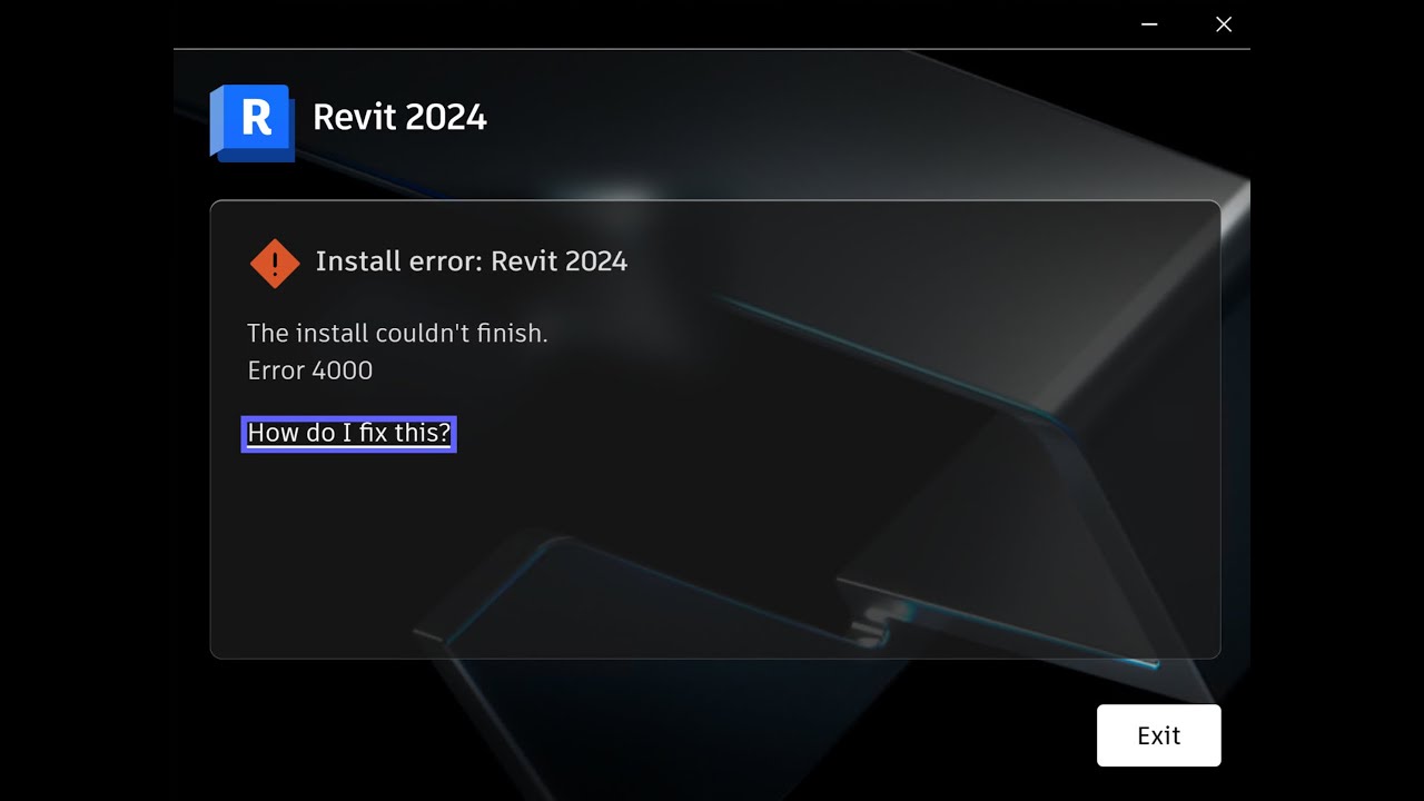 Tutorial de como resolver o  erro 4000 da Autodesk 2022, 2023, 2024, 2025 e 2026