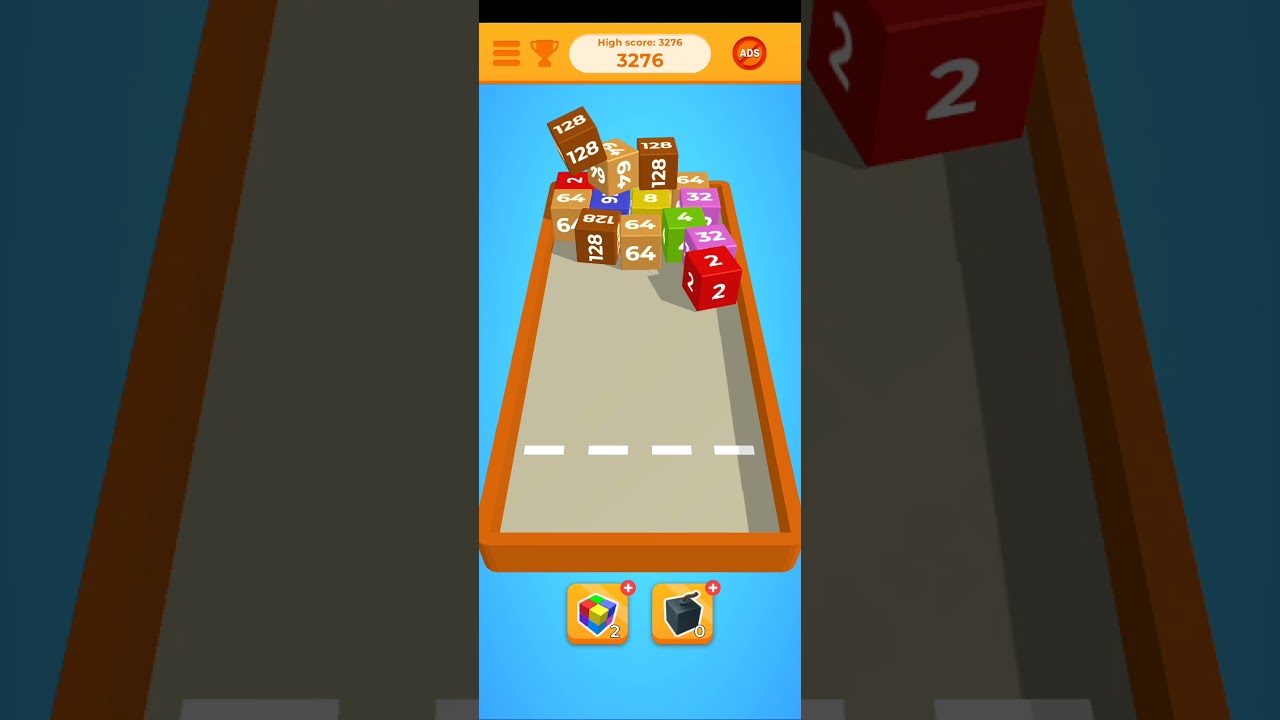 chain cube game winner ios Android best game satisfiyingvideo in india #shorts #game #gaming