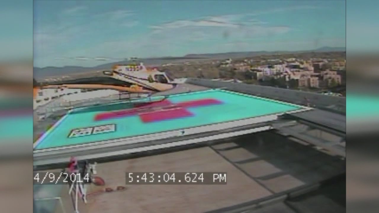 UNMH releases helicopter crash video