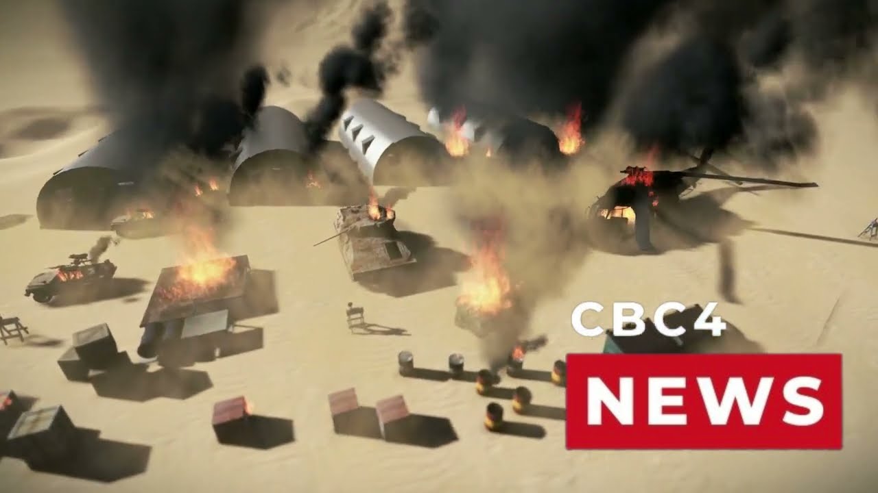 Missiles target an Iraqi facility under US control | West Asia Conflict | CBC4 News
