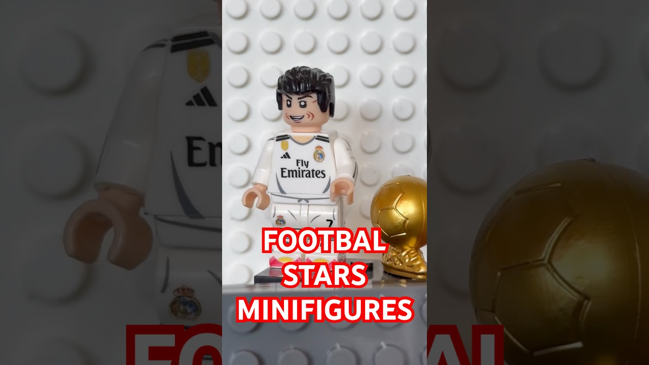 FOOTBALL STARS MINIFIGURES LEGO #lego #football #top1 #хочуврек
