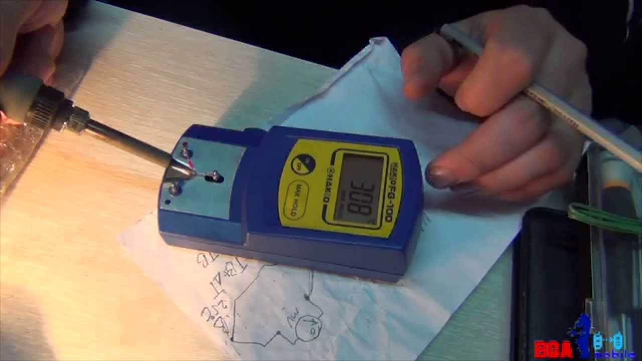 Немного сведений о термопарах. Измеритель температуры жала паяльника Hakko FG-100