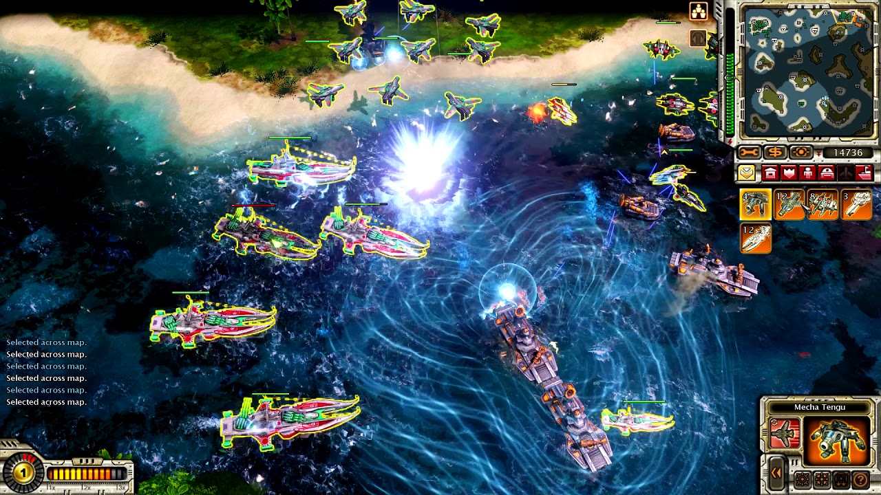 Playing With Randoms : C&C Red Alert 3 , Online Multiplayer Gameplay
