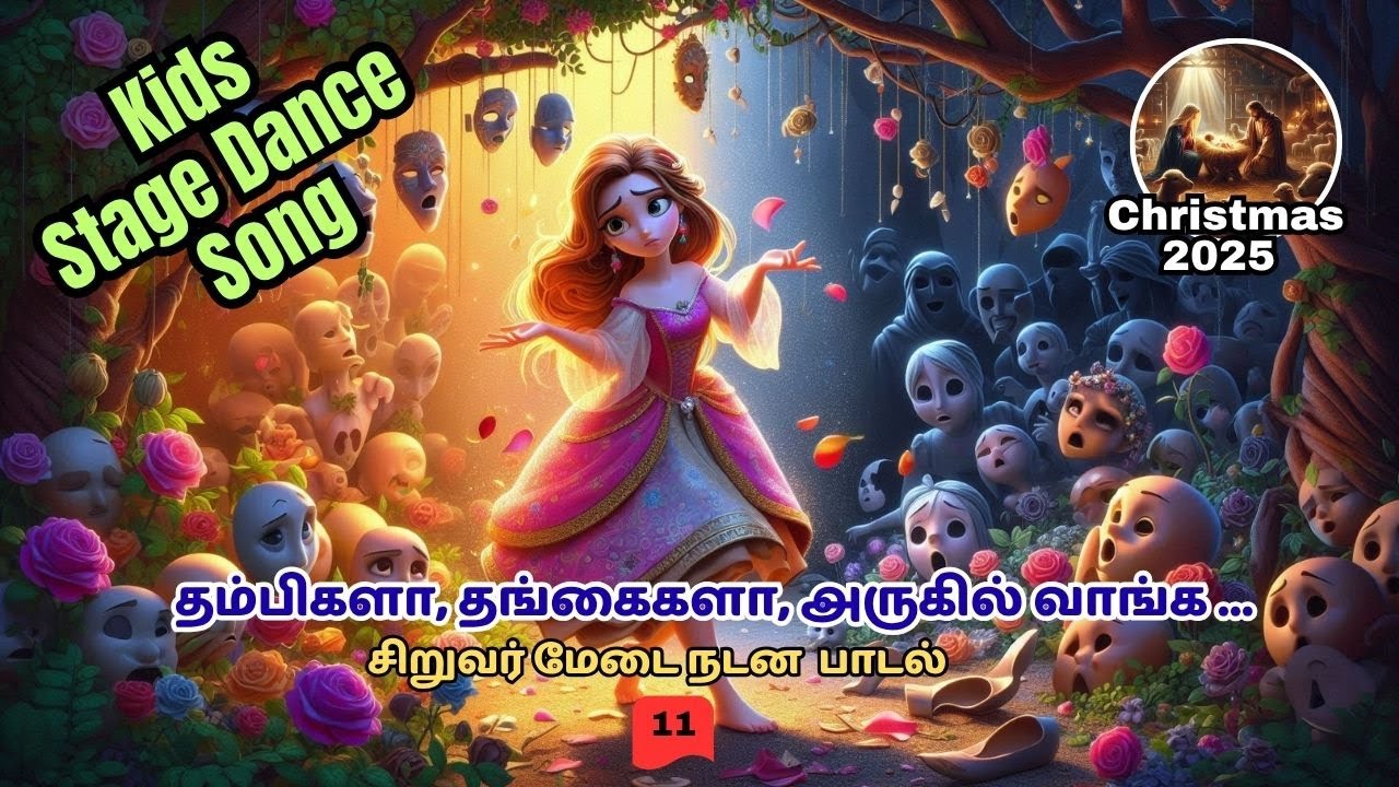 தம்பிகளா, தங்கைகளா, அருகில் வாங்க,                                  Christmas Dance Songs