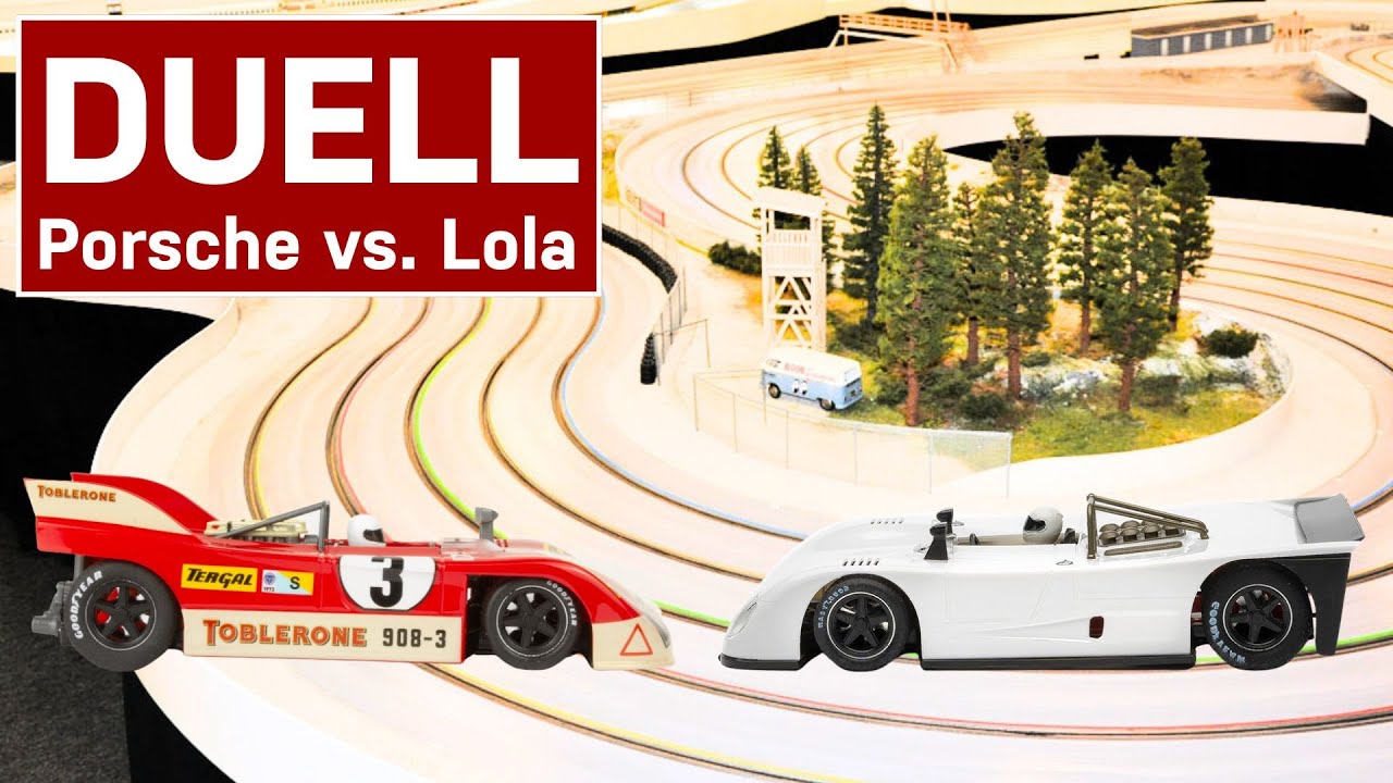 NSR Lola T280 gegen NSR Porsche 908-3 - entscheidet die Vorderachse?