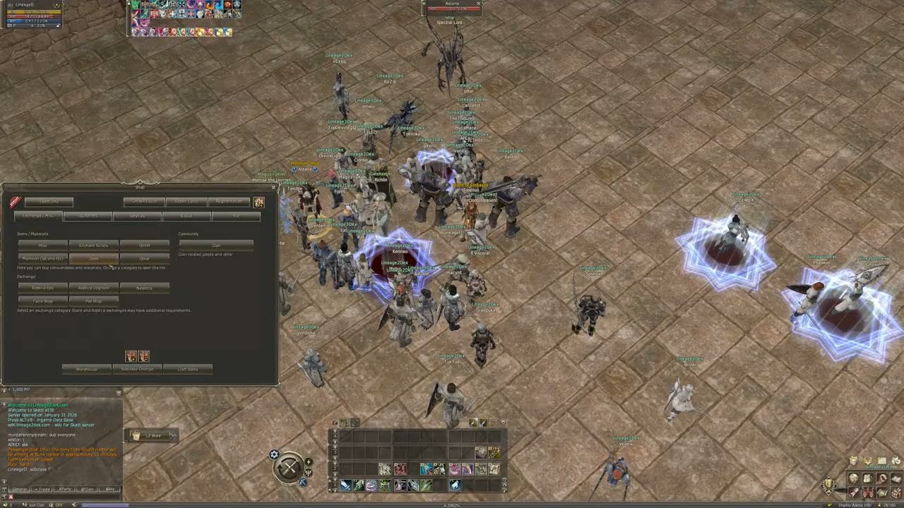 Lineage2DEX GRAND OPENING ! 31/01/2026