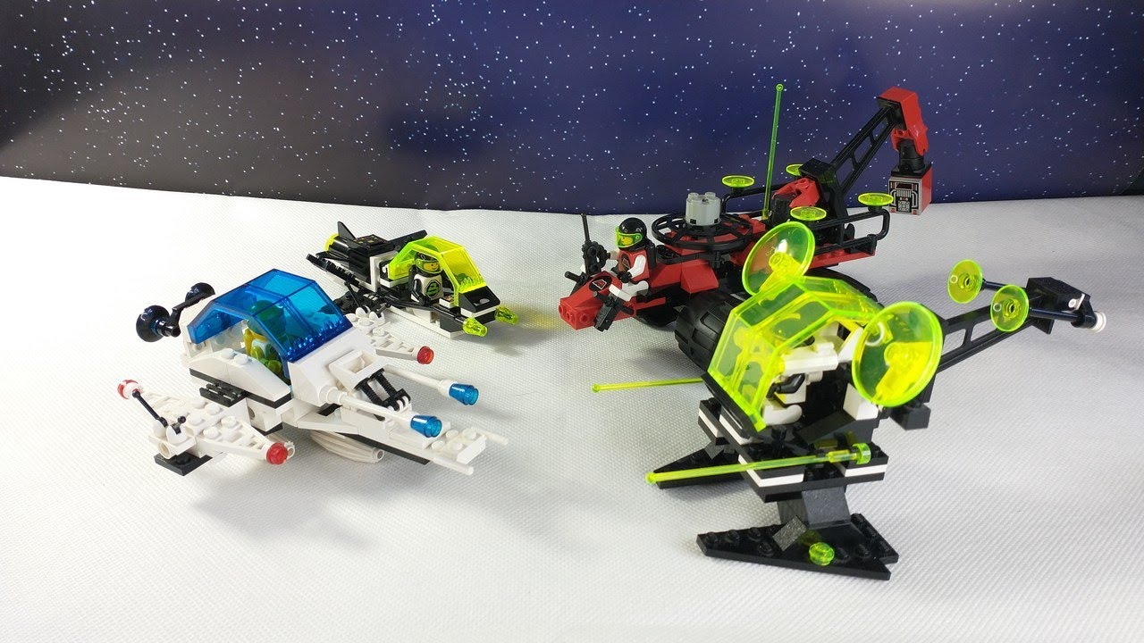 Recenzja - LEGO Space 6875, 6832,6896, 6878