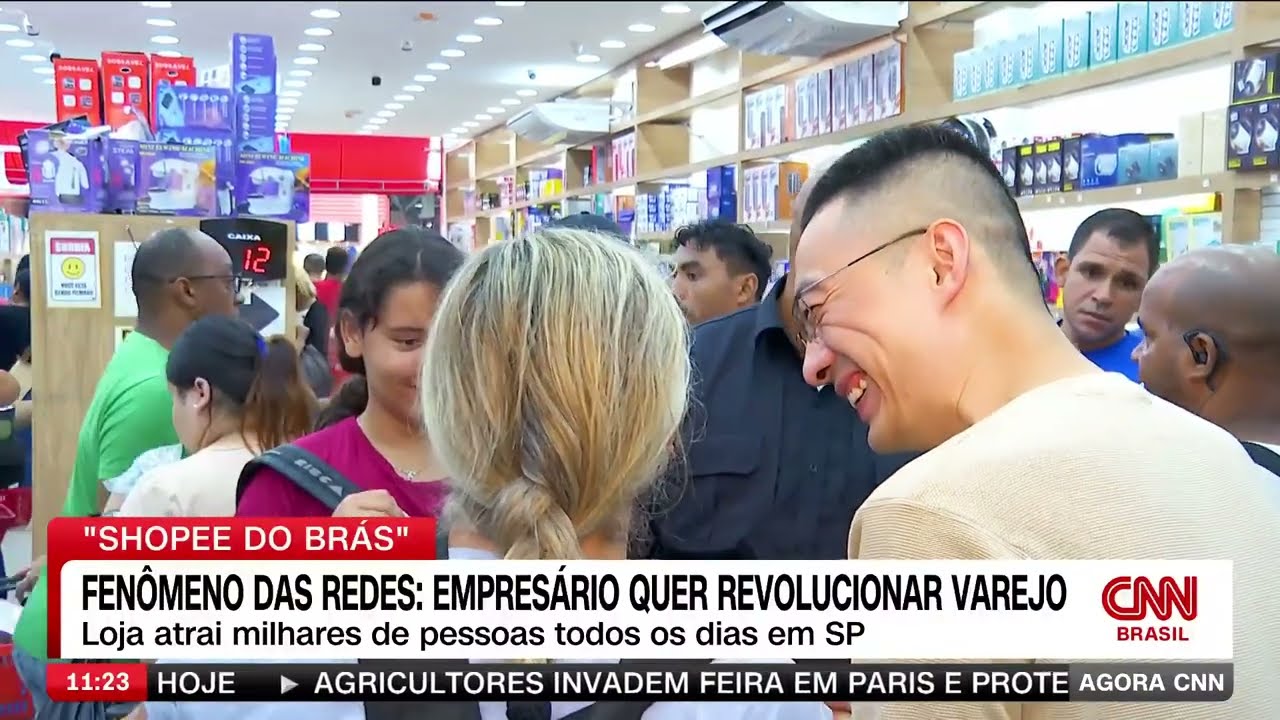 BUSCA BUSCA do Brás  empresário quer revolucionar varejo                   AGORA CNN BRASIL