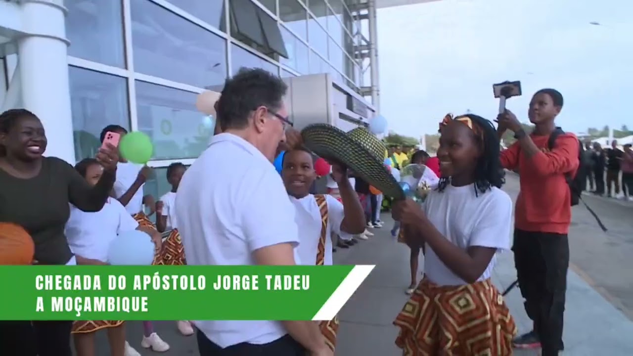 Chegada do Ap&oacute;stolo Jorge Tadeu a Mo&ccedil;ambique