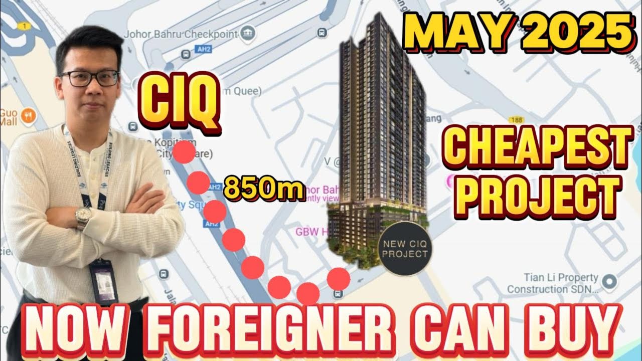 Cheapest Walking Distance Project 850m to CIQ | Now Foreigner can buy | Dual Key | Summer Suites