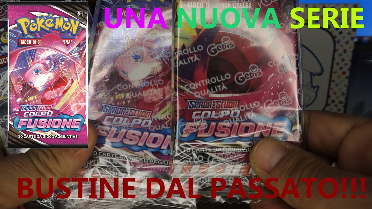 Nuova Serie! | Pacchetti Pokemon Random del passato!!! Espansione Colpo Fusione