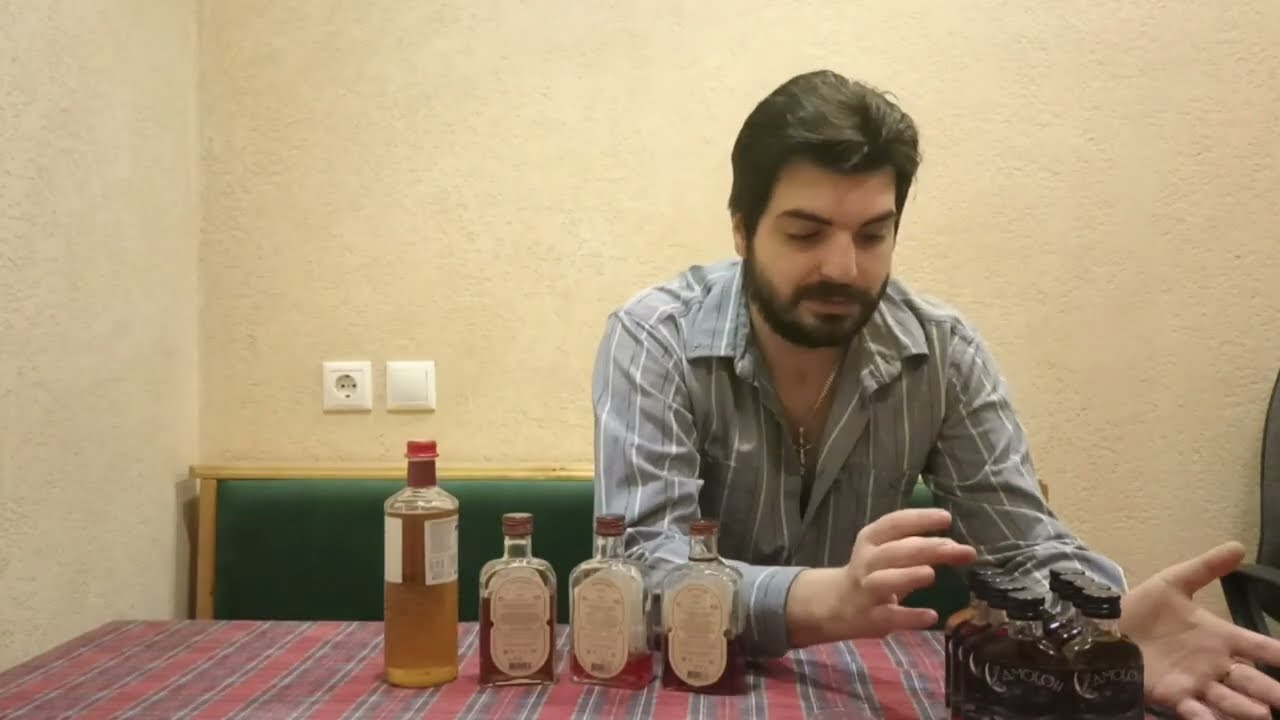 Пробую новую настойку на самогоне МЁД / ЧЕРНОПЛОДКА / ВИШНЕВЫЙ КОНЬЯК / КИЗИЛ