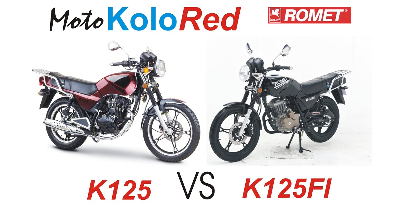 Romet K125 vs K125FI