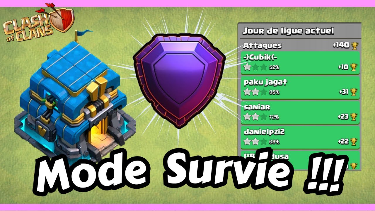 ✅Le parcours du combattant pour rester dans la Ligue Légende en HDV12 sur Clash of Clans