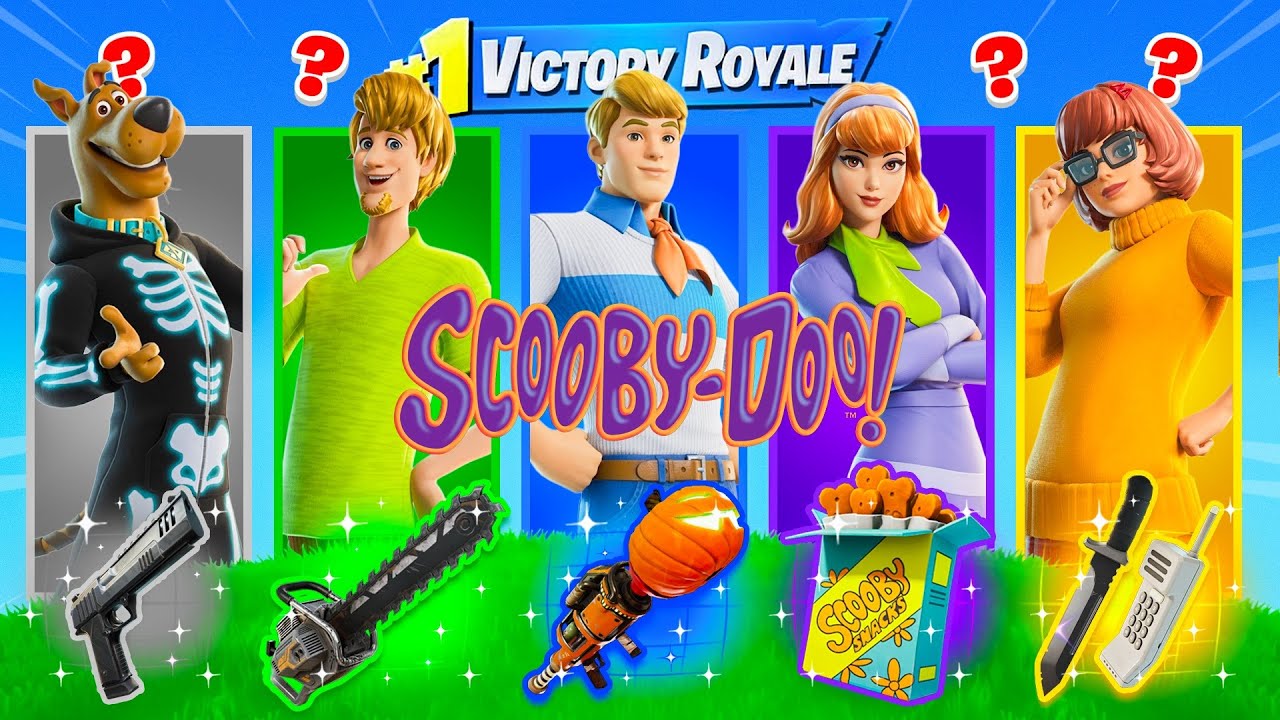 LOSOWY SKIN SCOOBY DOO CHALLENGE w Fortnite