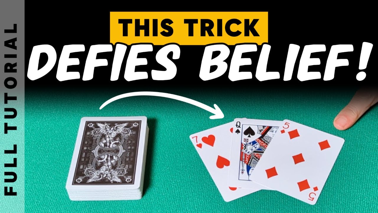 Triple Wow: Learn the Self-Working Trick That Seems Impossible!