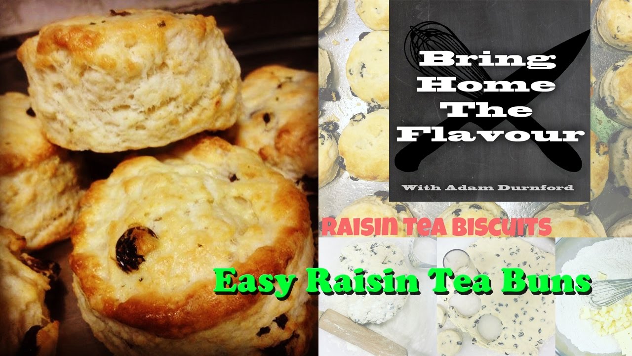 Easy Raisin Tea Buns
