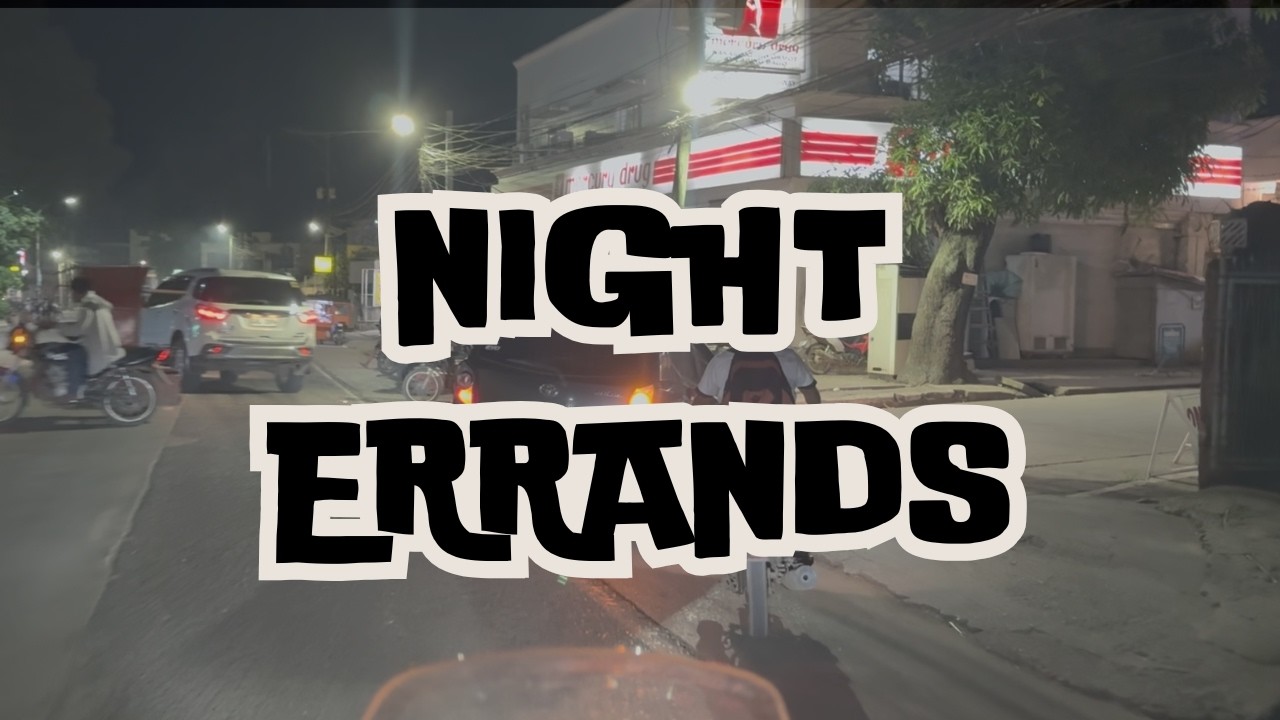 Night Errands on My ADV 160 | Calm & Chill POV