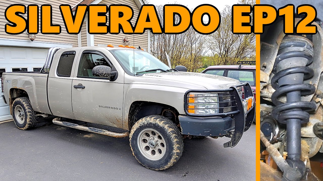 2007 Silverado K1500 3.5” Rough Country Lift Kit Install and General Repairs (Ep.12)