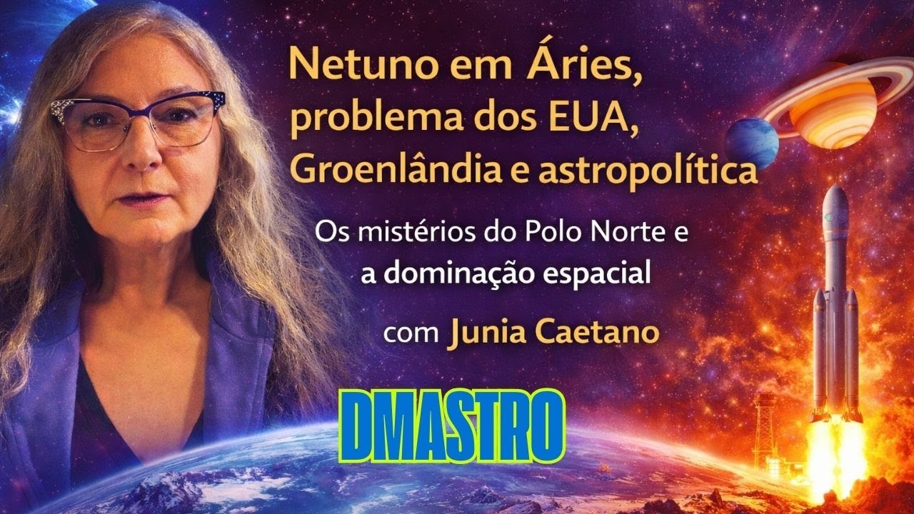 Astropolítica em Fogo: Netuno e Saturno em Áries, EUA, Groenlândia e o Poder do Espaço
