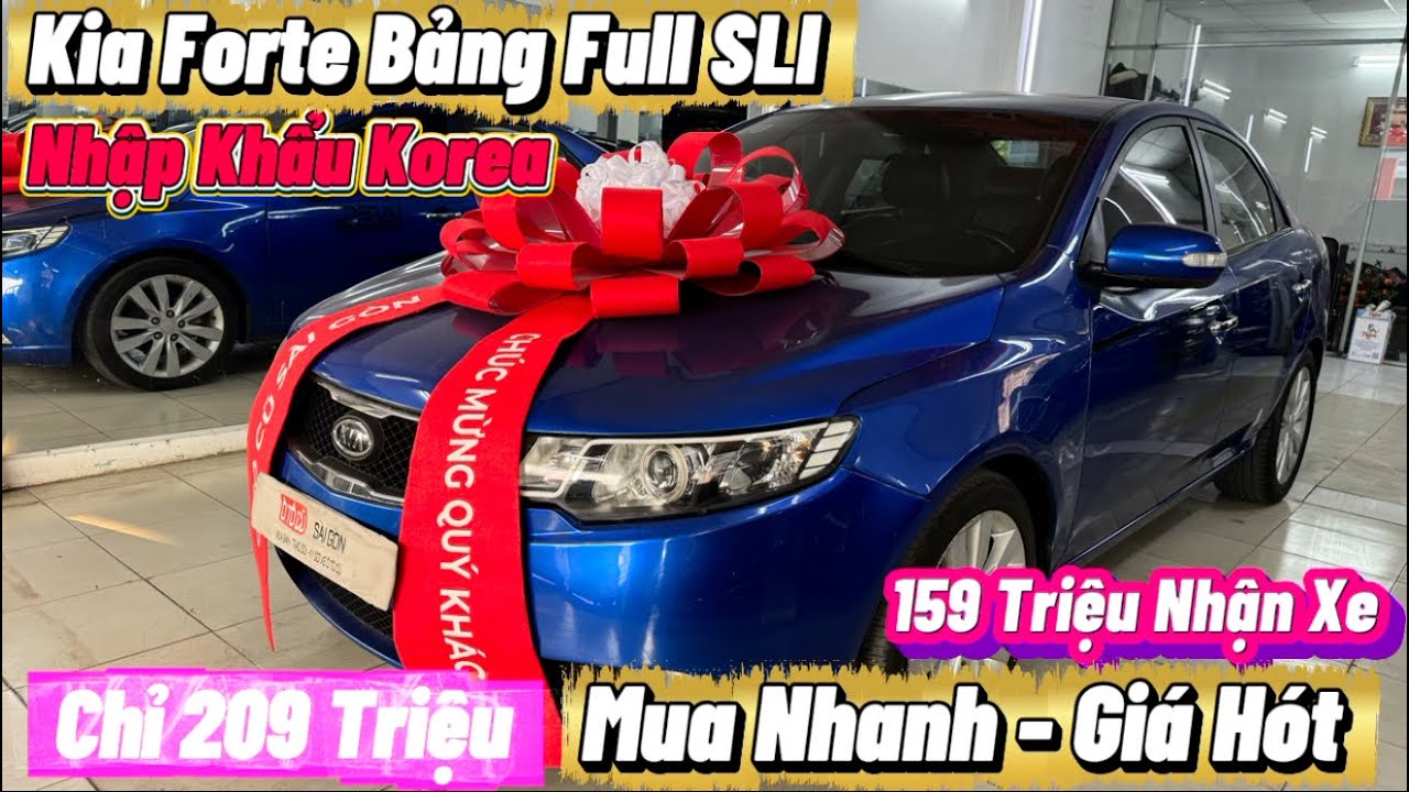 Bán Giá Huỷ Diệt Forte 2009 nhập khẩu bảng Full chỉ 159 Triệu nhận xe 