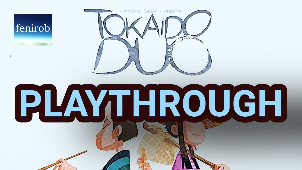 Настольная игра Tokaido Duo | Прохождение