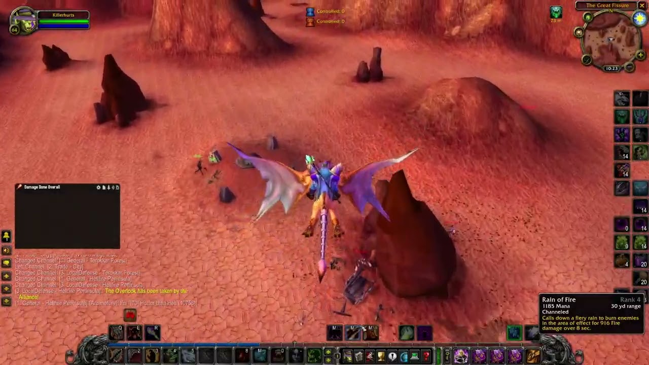 WoW TBC Anniversary. Killerhurts -  Day 17. Terokkar Forest