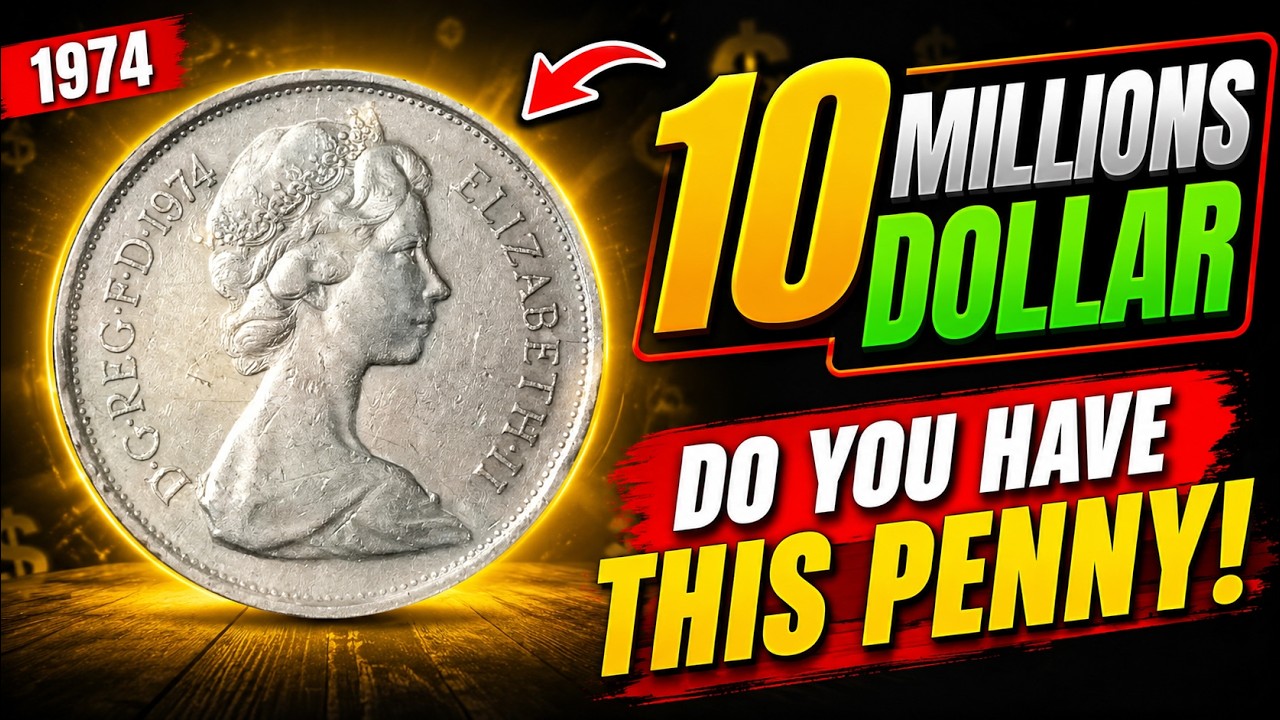 1974 UK 10 New Pence Coin Worth Millions? The Truth Will Shock You!&lrm;