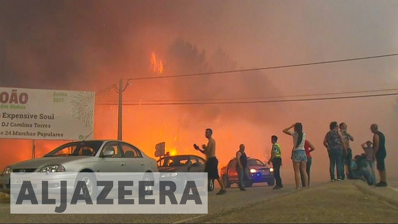 Portugal declares mourning after massive wildfire kills dozens