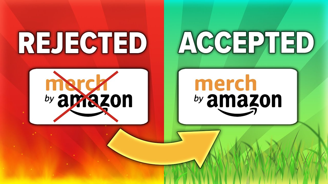 Keep Getting REJECTED by Amazon Merch? TRY THIS!