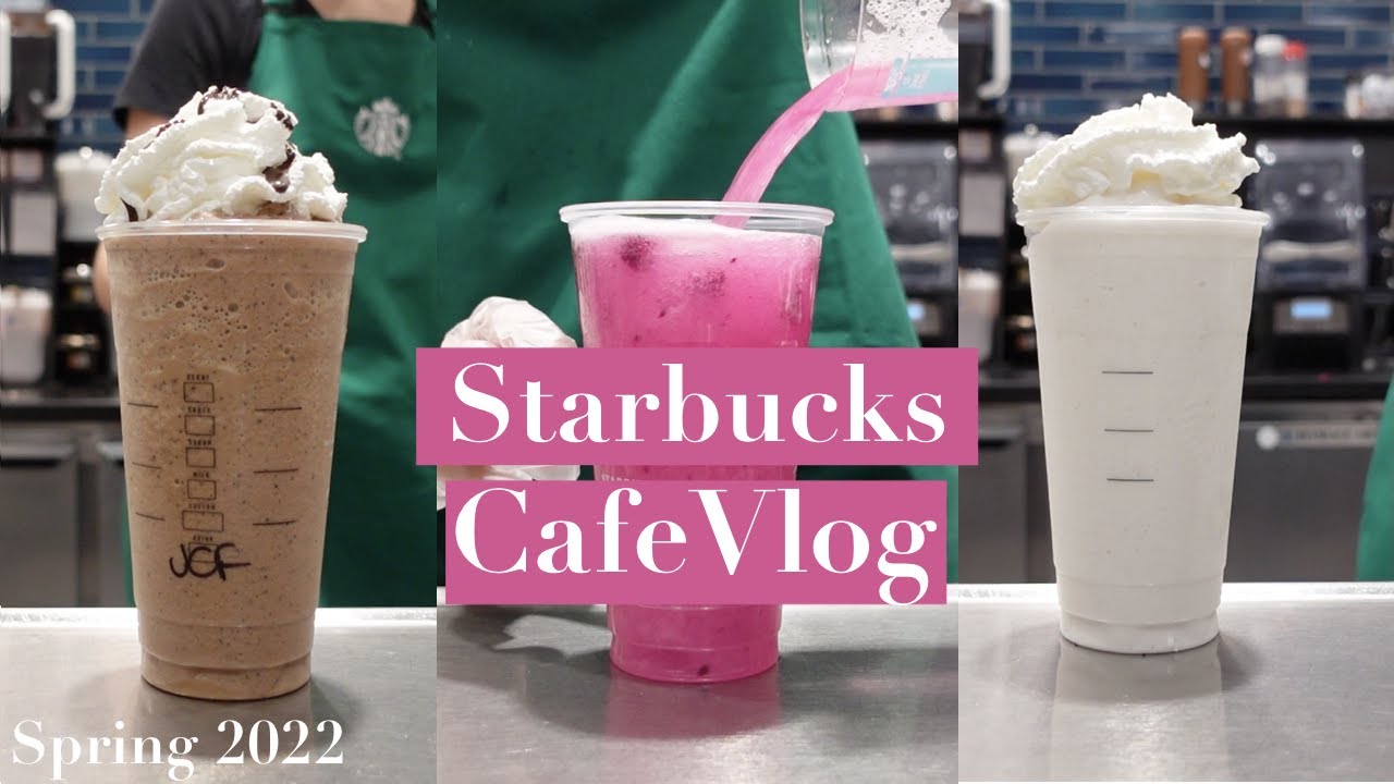 IT'S FRAPPUCCINO SEASON | cafe vlog | Target Starbucks | ASMR