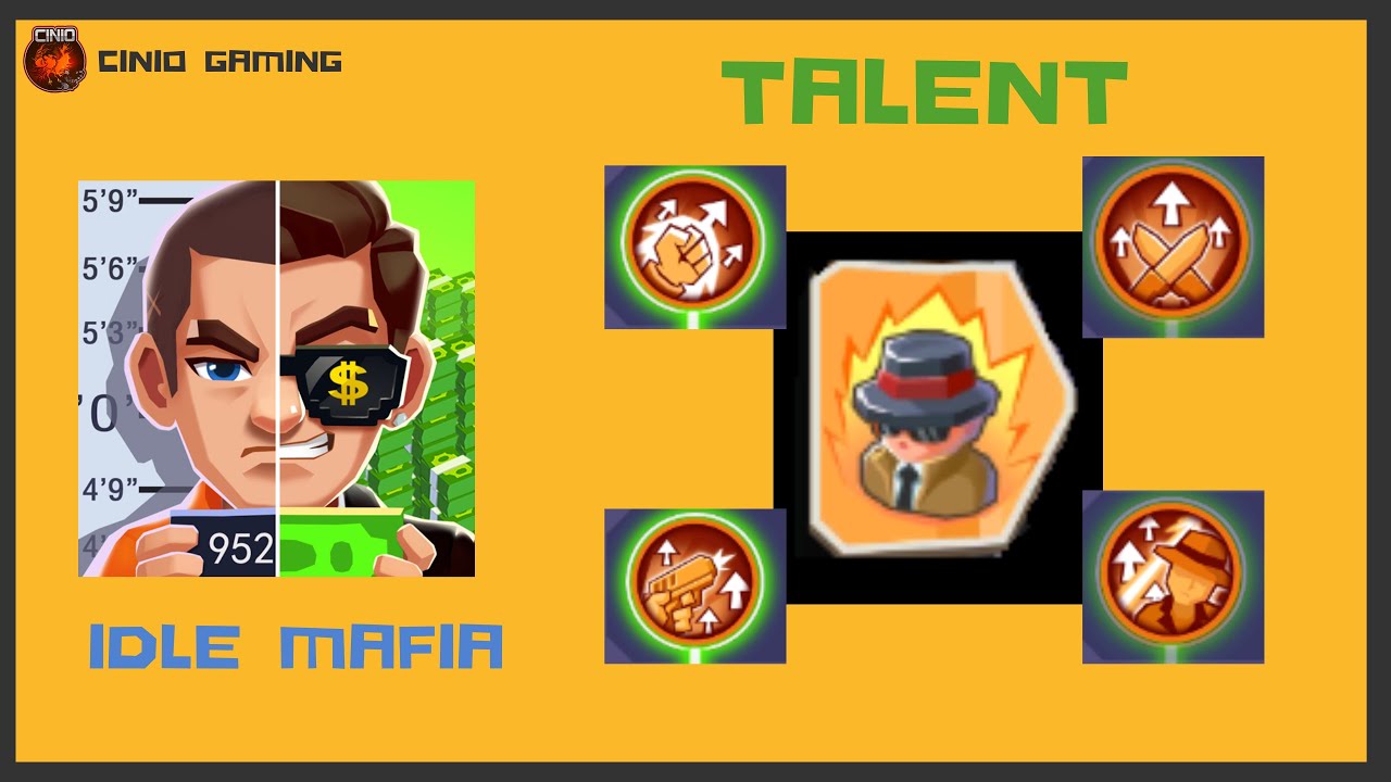 Idle Mafia - Capo's Talent