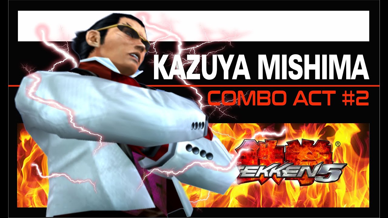 Tekken 5 - Kazuya Mishima Combo Act # 2 - #tekken  #viral #trending #tekken5 #kazuyamishima