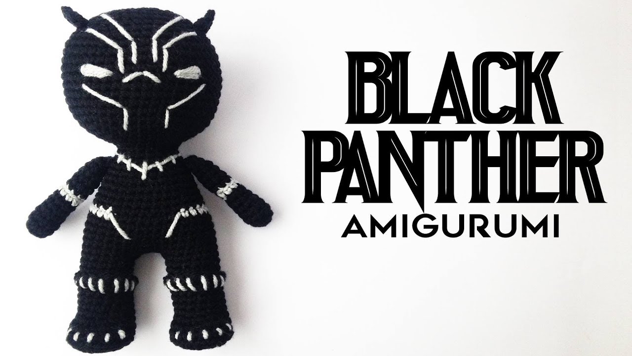 Pantera Negra Amigurumi Paso A Paso