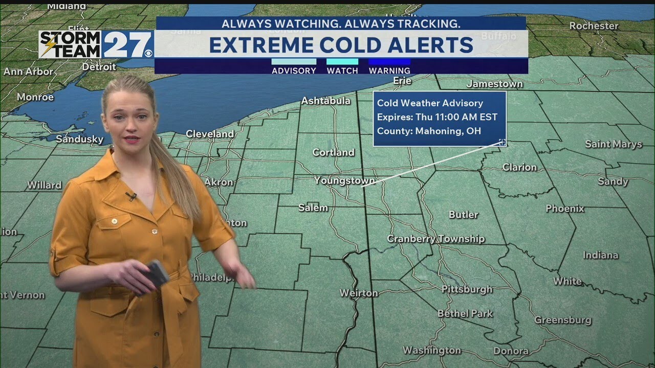 Bitter cold continues Wednesday