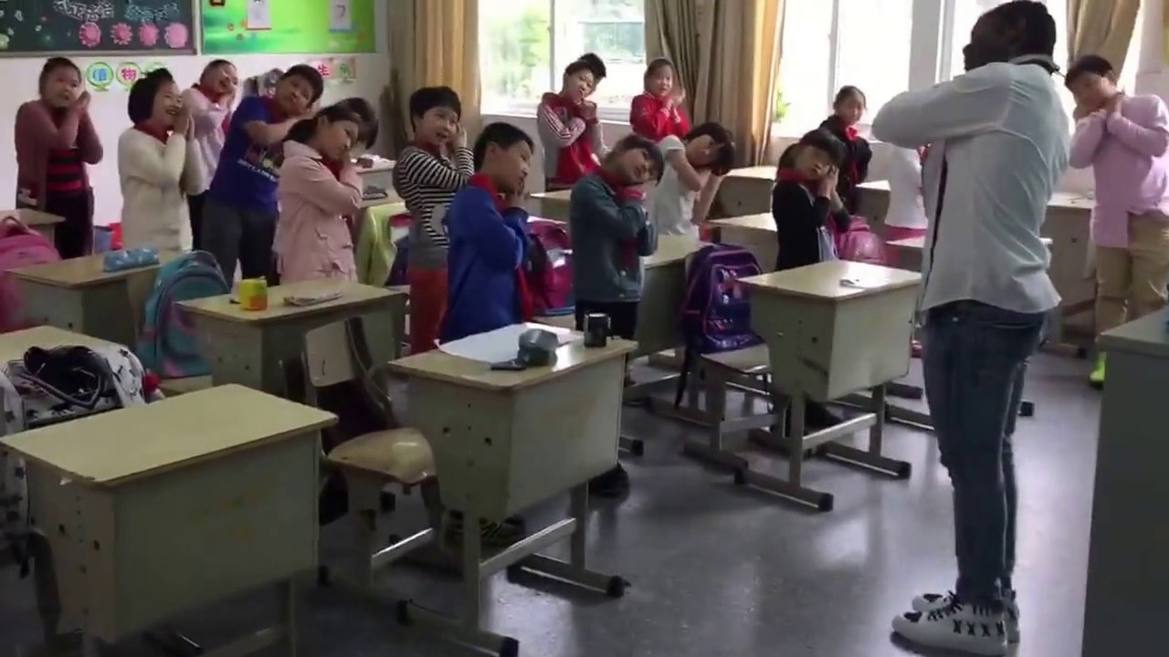ESL-CHINA: warm up + songs